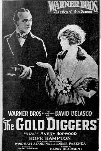 Movie poster for The Gold Diggers
