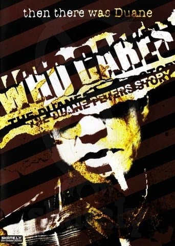 Movie poster for Who Cares: The Duane Peters Story