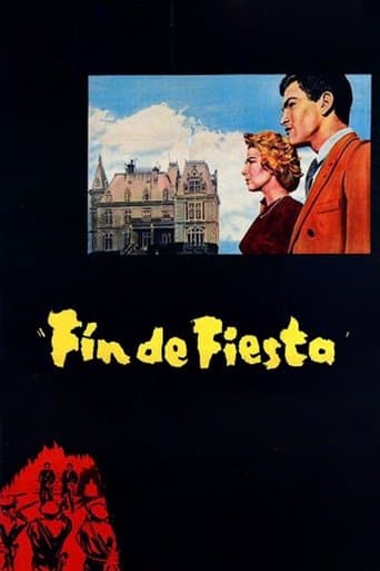 Movie poster for Fin de fiesta