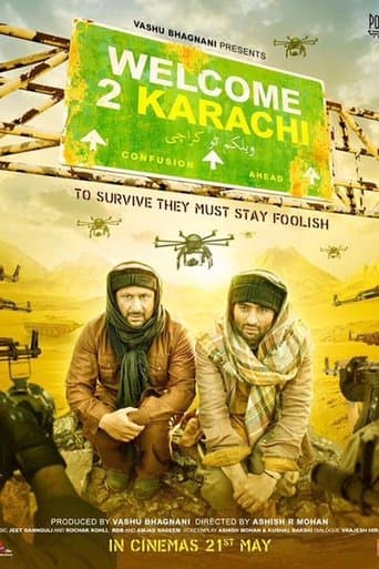 Movie poster for Welcome 2 Karachi