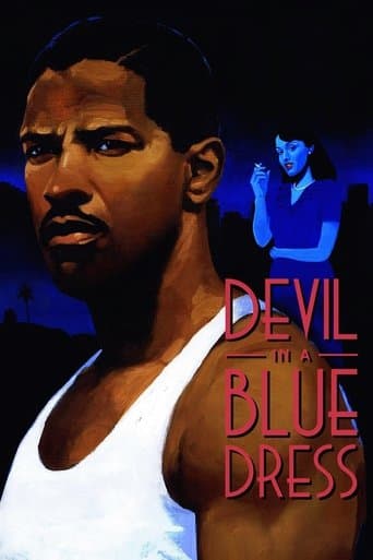 Movie poster for Devil in a Blue Dress