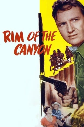 Movie poster for Rim of the Canyon