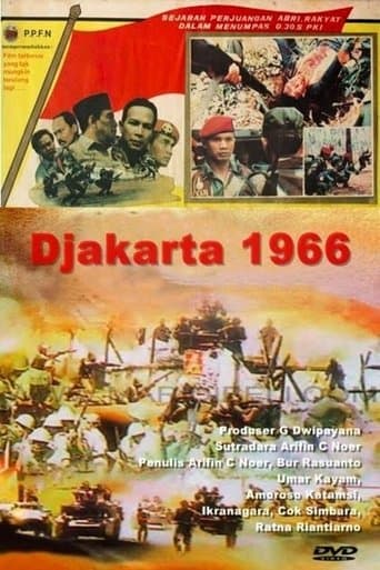 Movie poster for Djakarta 1966
