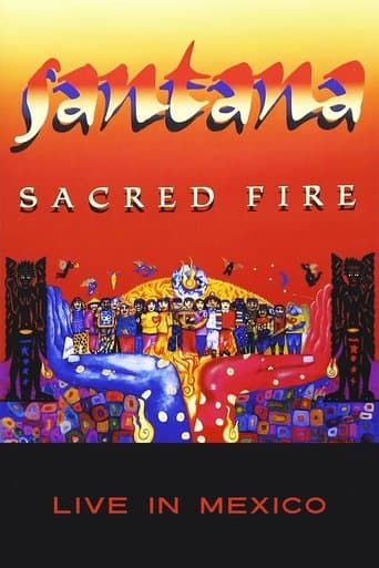 Movie poster for Santana - Sacred Fire