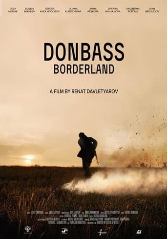 Movie poster for Donbass. Borderland