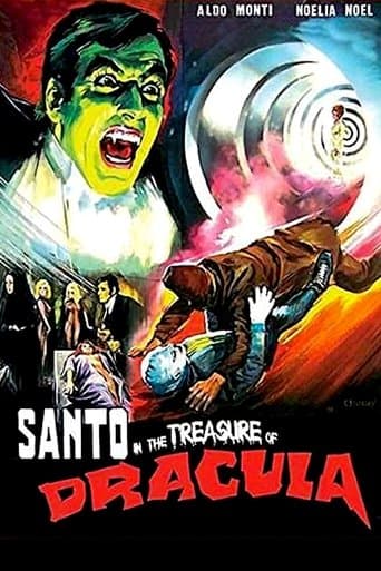 Movie poster for Santo in the Treasure of Dracula