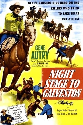 Movie poster for Night Stage to Galveston