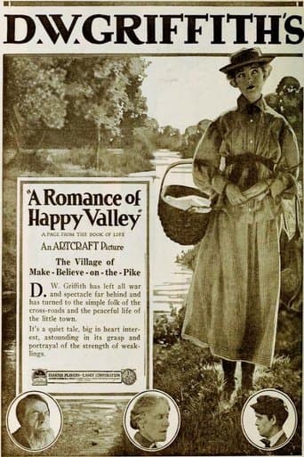 Movie poster for A Romance of Happy Valley