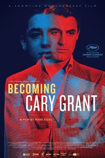 Movie poster for Becoming Cary Grant