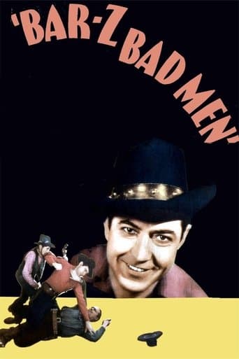 Movie poster for Bar-Z Bad Men