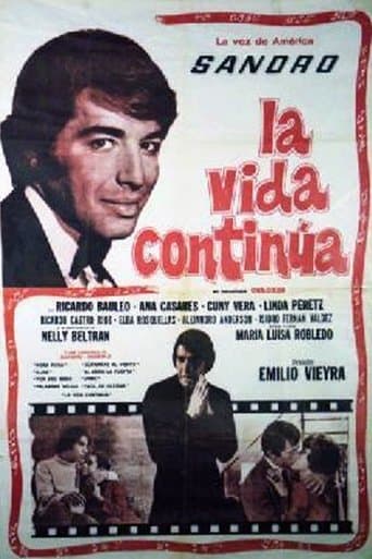Movie poster for La vida continúa