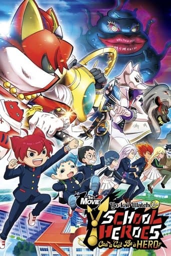 Movie poster for Yo-kai Watch Jam: Yo-kai Academy Y - Can a Cat Be a Hero?