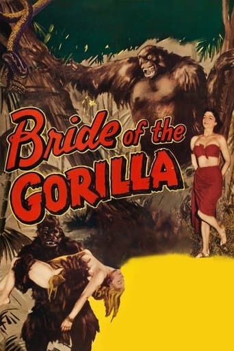 Movie poster for Bride of the Gorilla