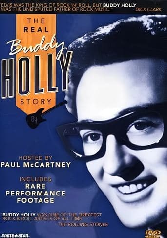 Movie poster for The Real Buddy Holly Story