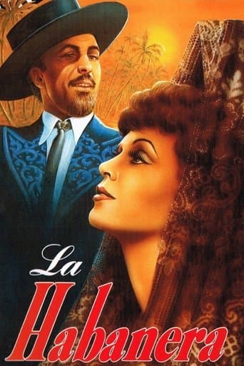 Movie poster for La Habanera
