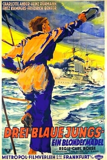 Movie poster for Three Bluejackets and a Blonde