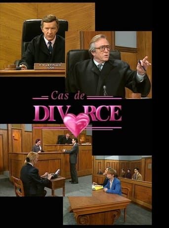 Movie poster for Cas de divorce