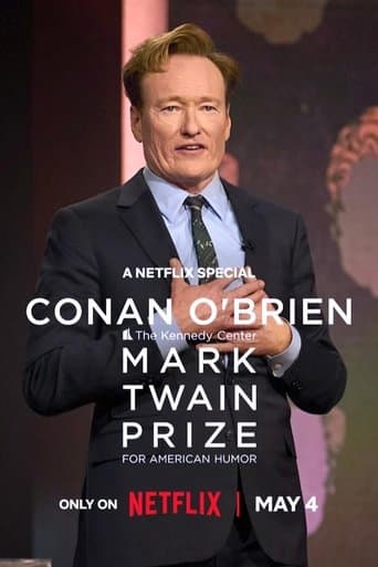 Movie poster for Conan O'Brien: The Kennedy Center Mark Twain Prize for American Humor