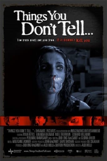 Movie poster for Things You Don't Tell