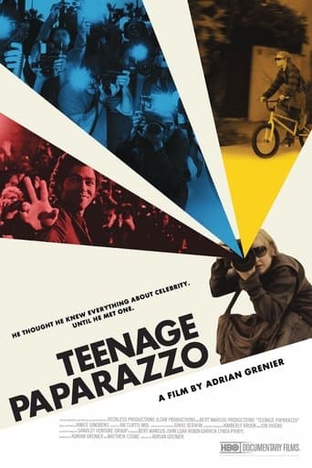 Movie poster for Teenage Paparazzo