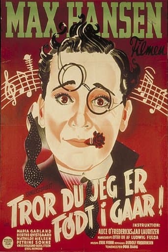 Movie poster for Tror du jeg er født i gaar?