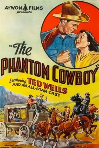Movie poster for The Phantom Cowboy