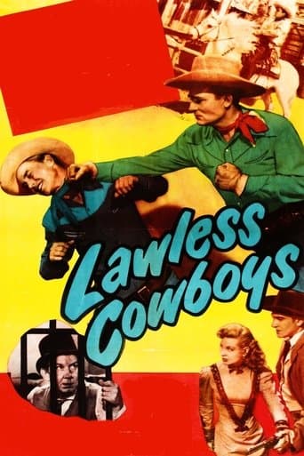 Movie poster for Lawless Cowboys