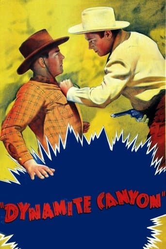 Movie poster for Dynamite Canyon