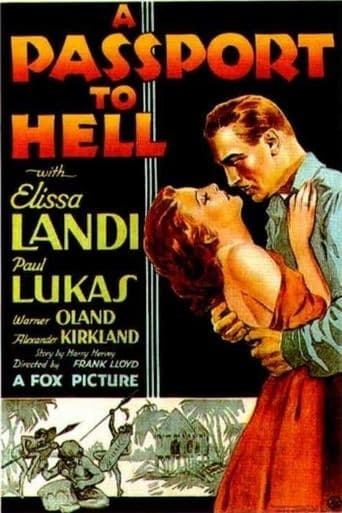 Movie poster for A Passport to Hell