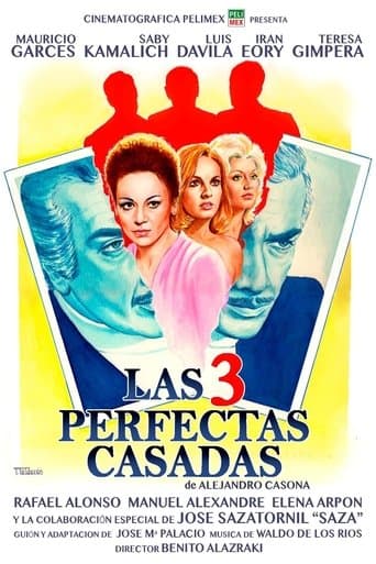 Movie poster for Las tres perfectas casadas