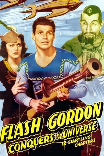 Movie poster for Flash Gordon Conquers the Universe