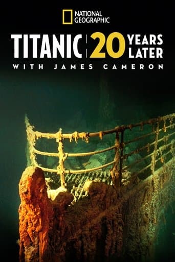 Movie poster for Titanic: 20 Years Later with James Cameron