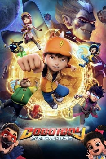 Movie poster for BoBoiBoy: Elemental Heroes