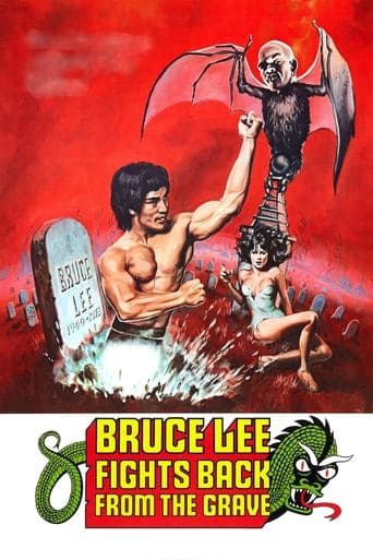 Movie poster for Bruce Lee Fights Back from the Grave