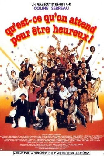 Movie poster for Qu'est-ce qu'on attend pour être heureux!
