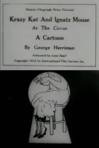 Movie poster for Krazy Kat and Ignatz Mouse at the Circus