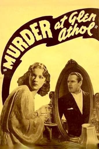 Movie poster for Murder at Glen Athol