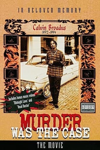Movie poster for Murder Was the Case: The Movie