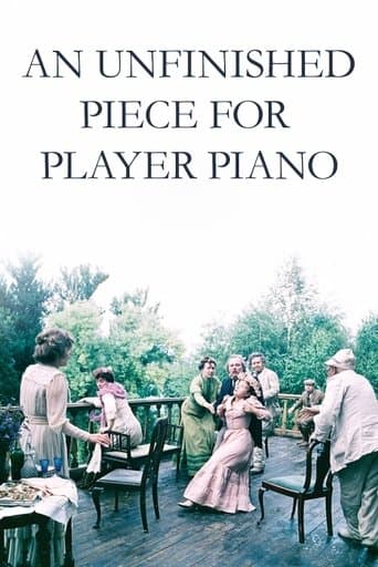 Movie poster for An Unfinished Piece for Player Piano