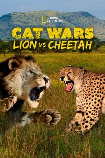Movie poster for Cat Wars: Lion vs. Cheetah