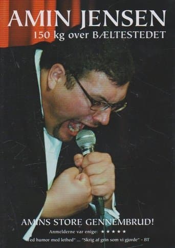 Movie poster for Amin Jensen: 150 kg over bæltestedet