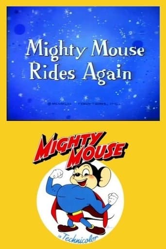 Movie poster for Super Mouse Rides Again