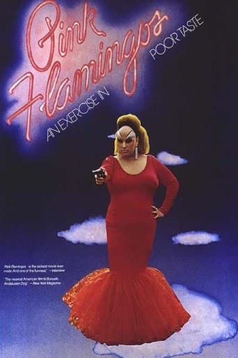 Movie poster for Pink Flamingos
