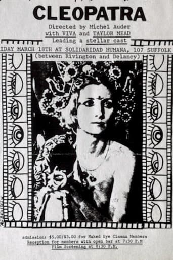 Movie poster for Cleopatra