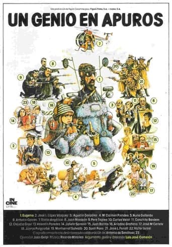 Movie poster for Un genio en apuros
