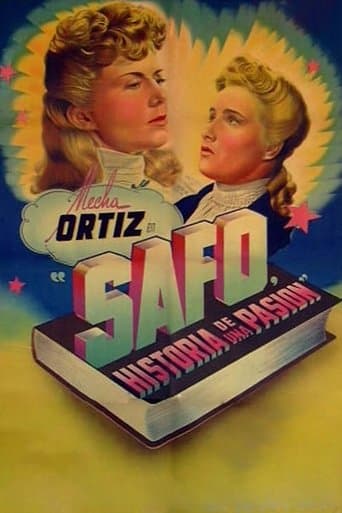 Movie poster for Safo, historia de una pasión