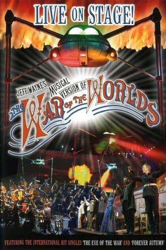 Movie poster for Jeff Wayne's Musical Version of The War of the Worlds: Live