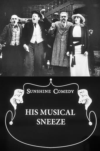 Movie poster for His Musical Sneeze