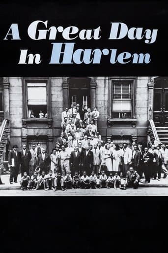 Movie poster for A Great Day in Harlem