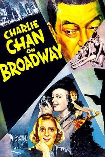 Movie poster for Charlie Chan on Broadway